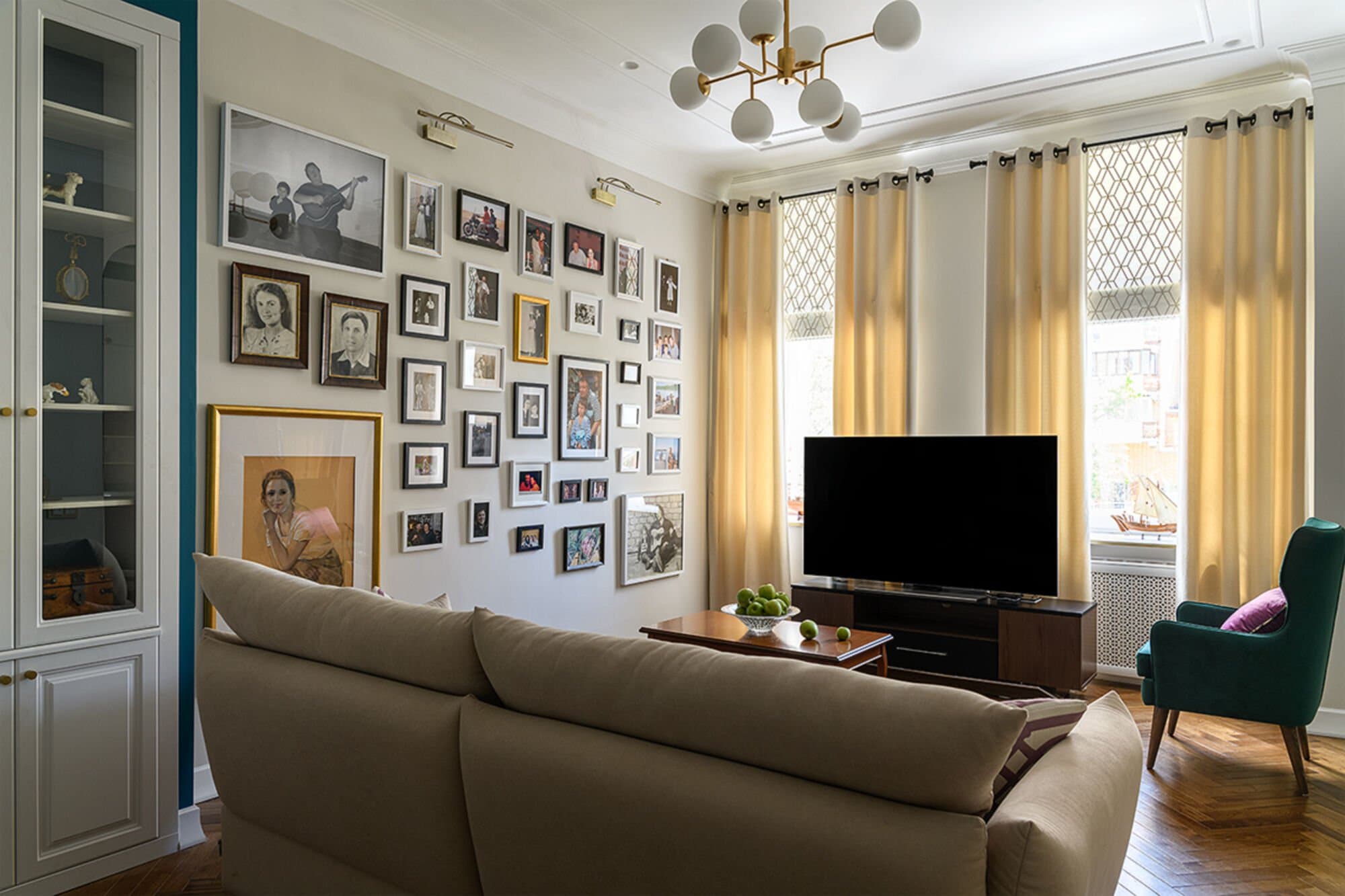 Maytoni Modern Erich Золото Люстра 8xE14 40W MOD221-PL-08-G — миниатюра 9
