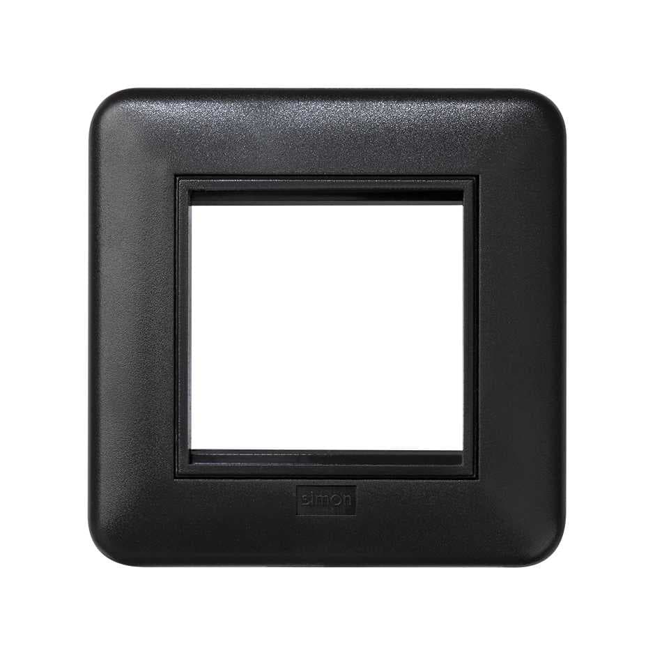 Simon Connect Графит Суппорт с рамкой для 1 модуля K45 KR245-14