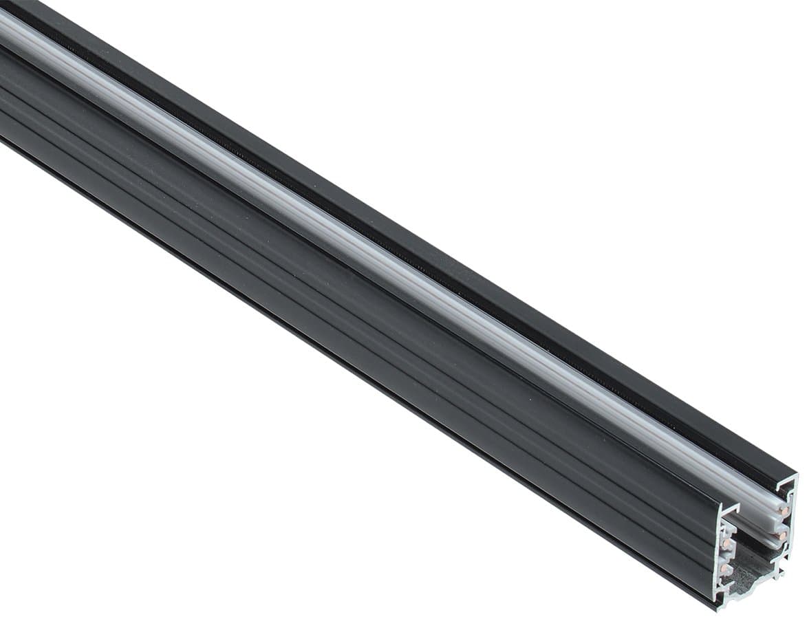 IEK LIGHTING PRO Шинопровод осветительный трехфазный 4м черный LPK0D-SPD-3-04-K02