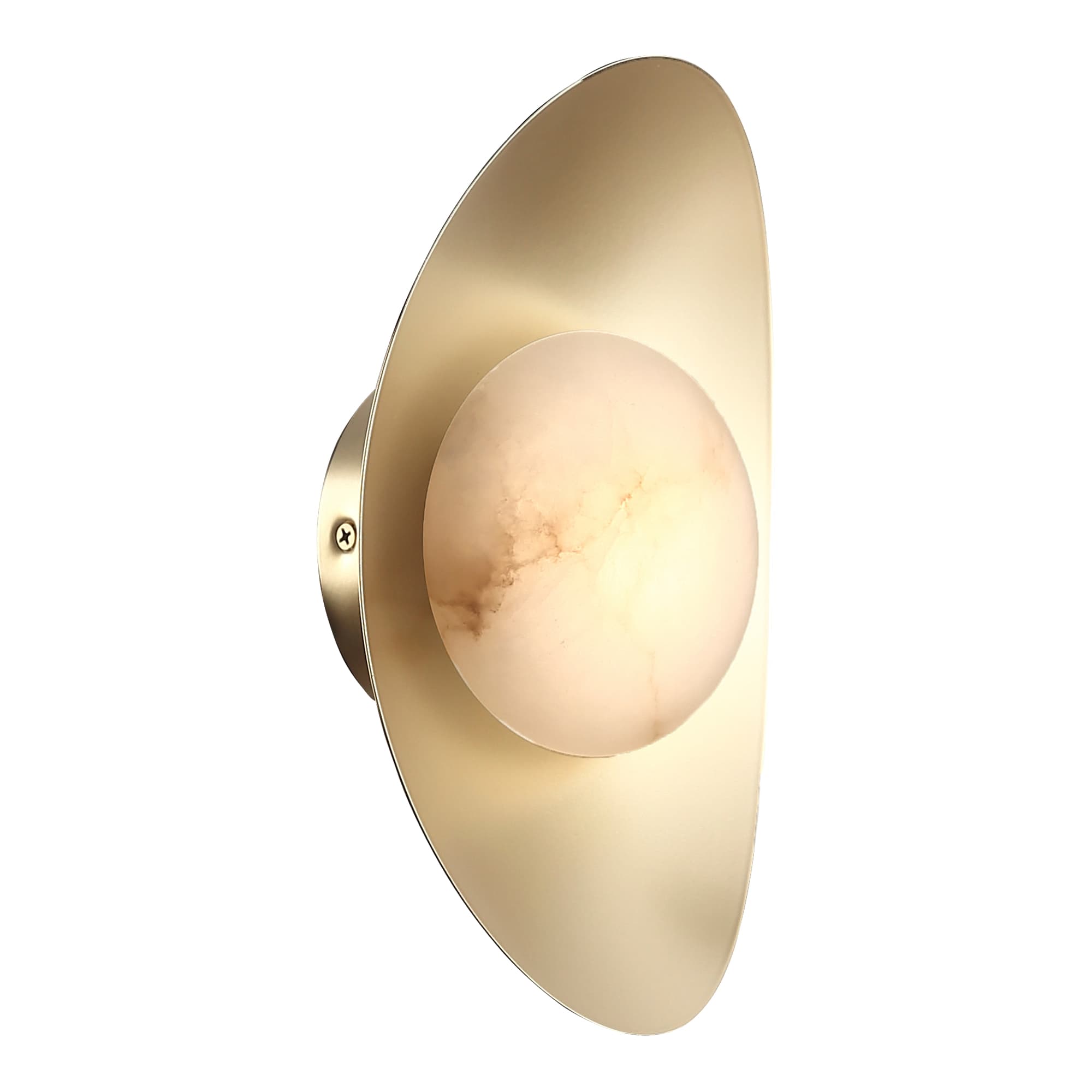 ST LUCE SL6229.211.01 Светильник настенный Золотистый/Алебастр LED 1*7W 3000K