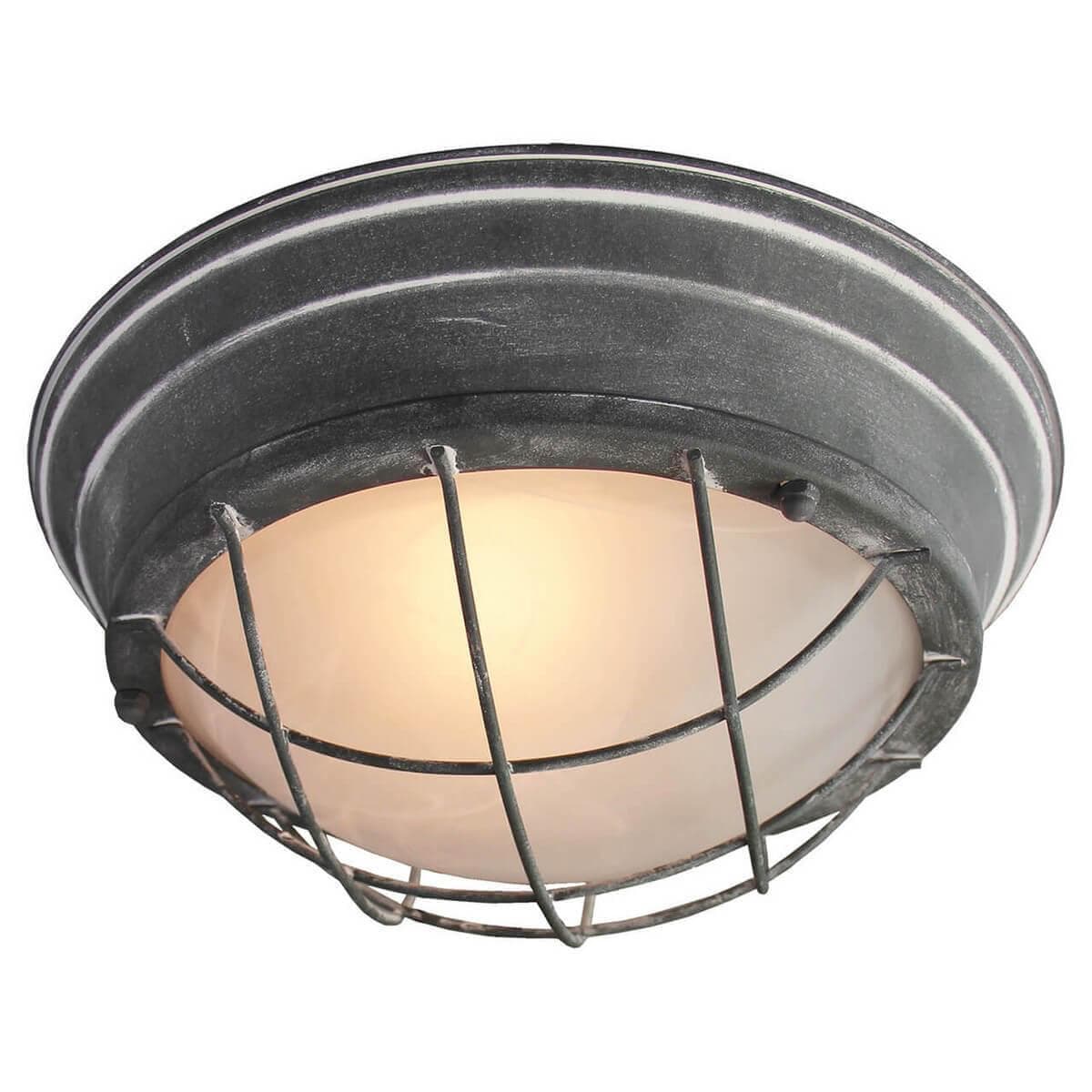 Lussole LOFT Металл Серый /  Стекло Светильник настенно-потолочный E27 60W LSP-9881 — миниатюра 1