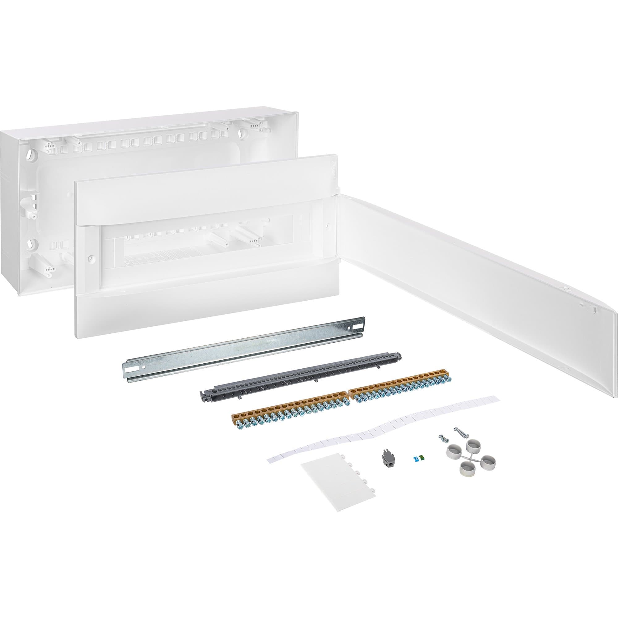 Legrand Practibox S Пластиковый щиток Навесной 1X22 Белая дверь 137605 — миниатюра 6