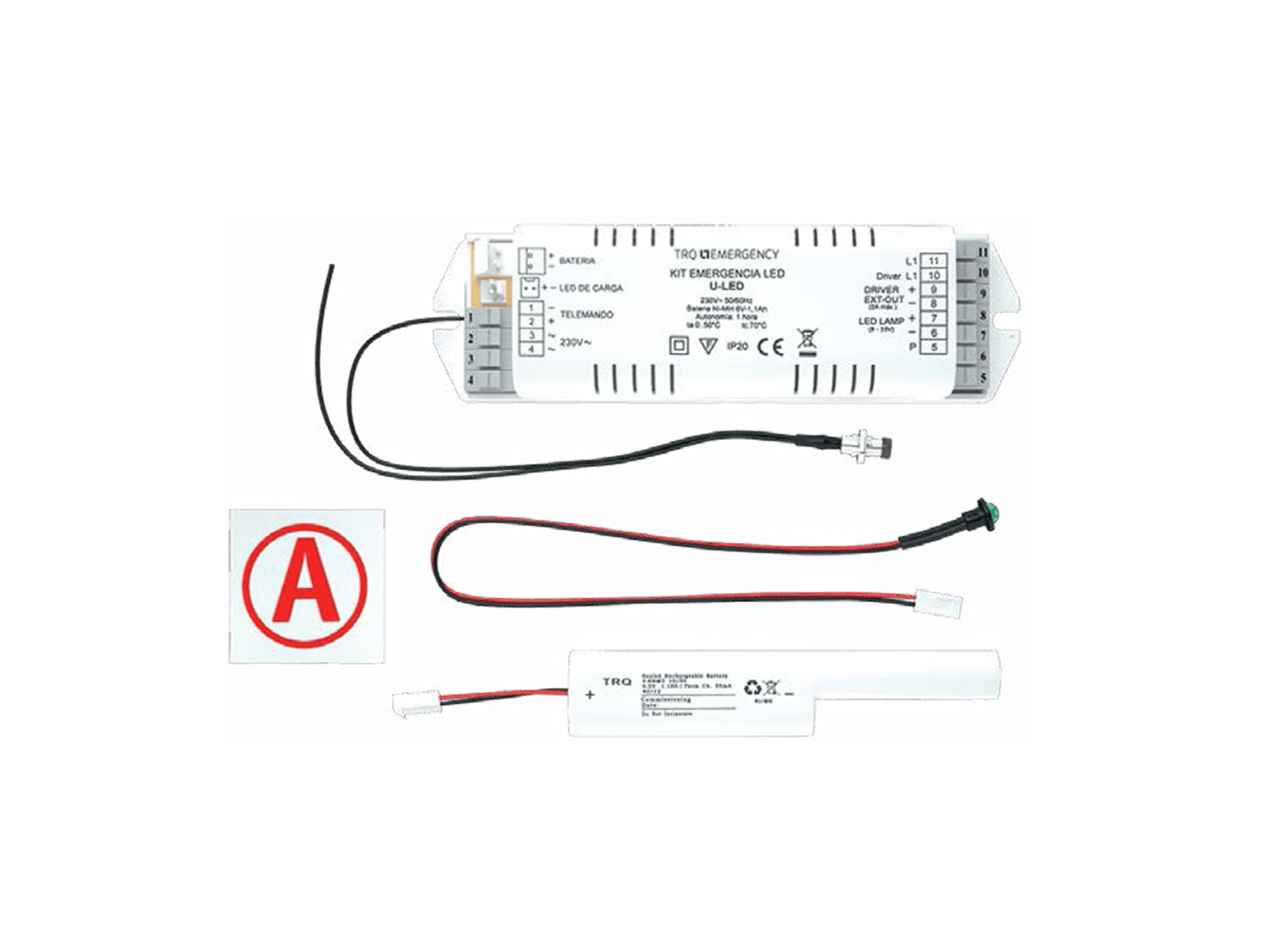 СТ Аварийный блок CONVERSION KIT LED K-501 6501000400 — миниатюра 2