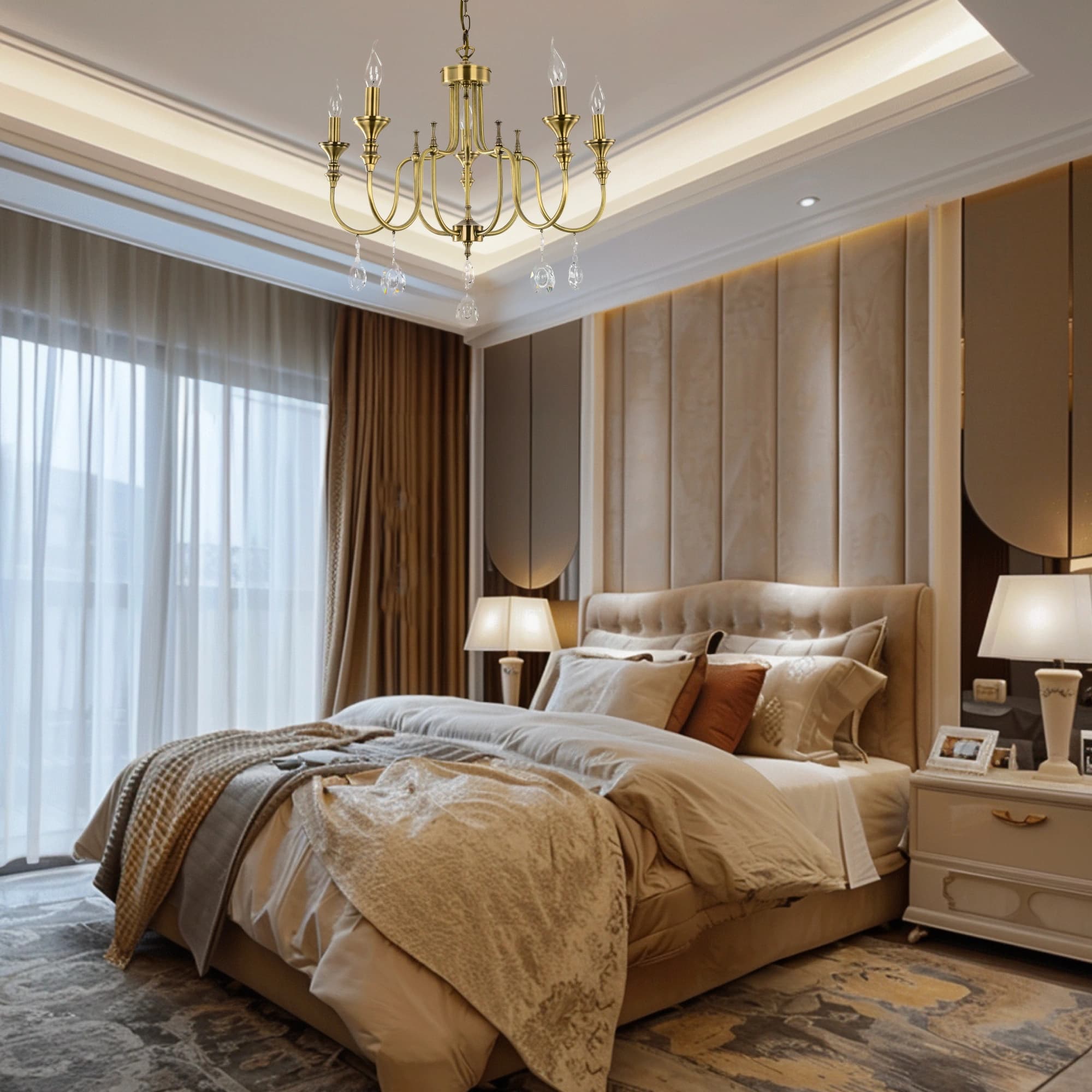 Citilux CL437153 Рига Бронза Светильник Люстра — миниатюра 12
