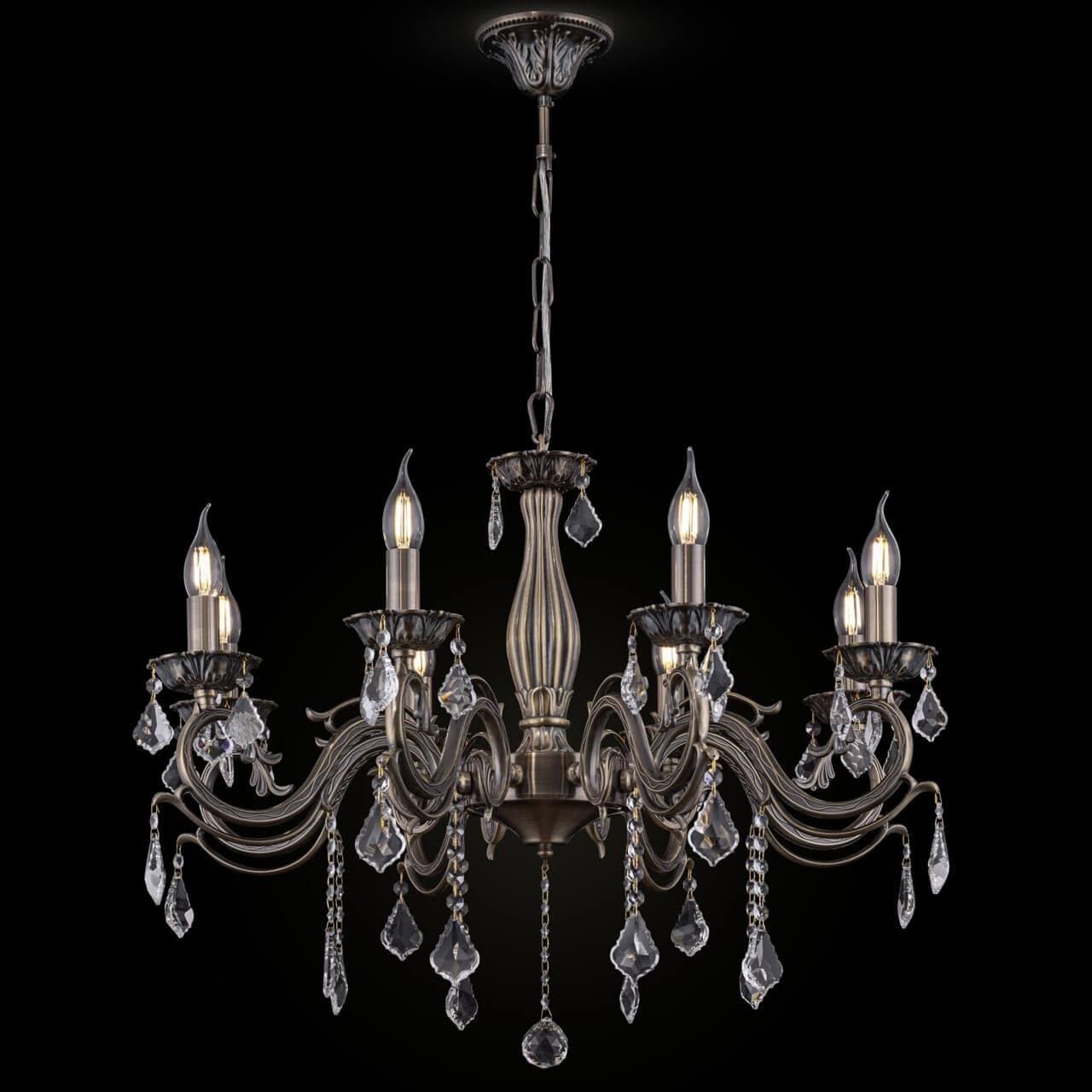 Maytoni Royal Classic Bronze Бронза Антик Люстра 8xE14 60W RC245-PL-08-R — миниатюра 7