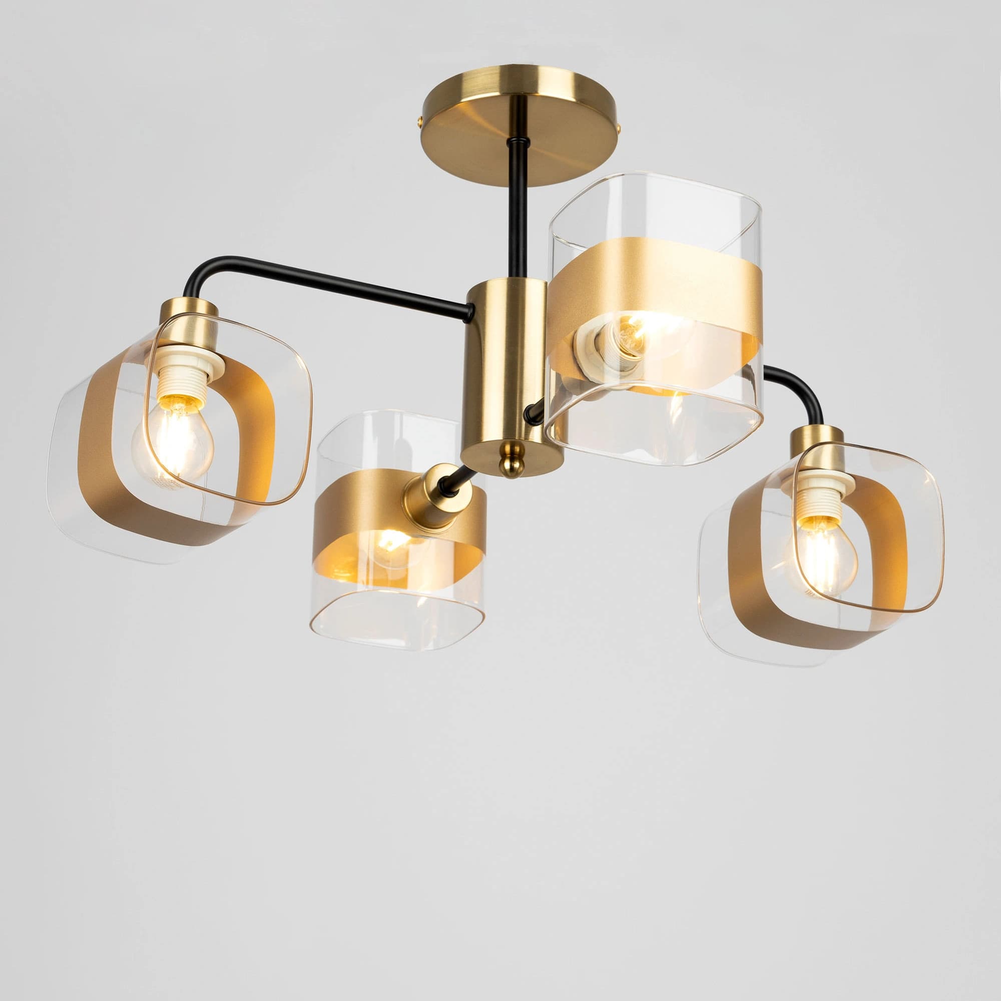 Citilux CL140141 Бертон Бронза+Черный Люстра — миниатюра 2