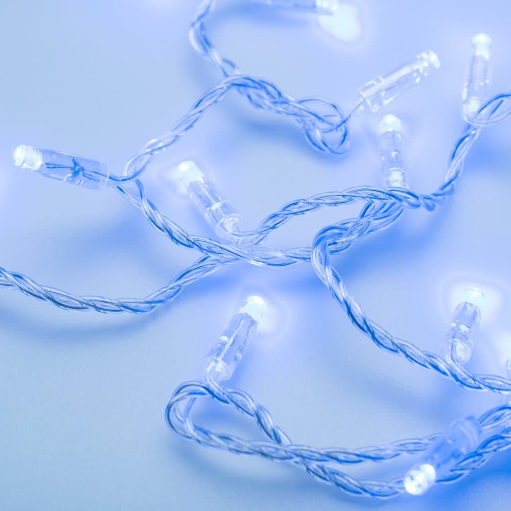 Arlight Светодиодная гирлянда ARD-STRING-CLASSIC-10000-CLEAR-100LED-STD BLUE (230V, 7W) (Ardecoled, IP65) 025787 — миниатюра 4