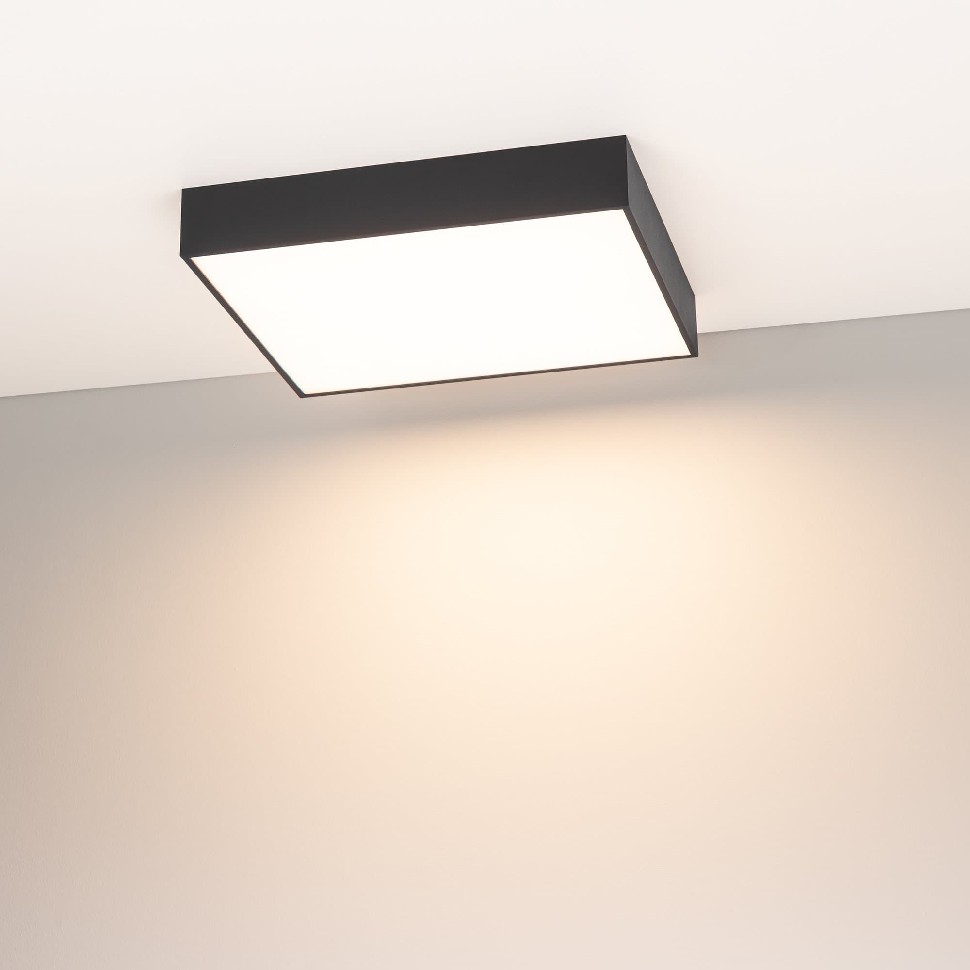 Arlight Светильник SP-QUADRO-S400x400-40W Warm3000 (BK, 120 deg, 230V) (IP40 Металл, 3 года) 034796 — миниатюра 2