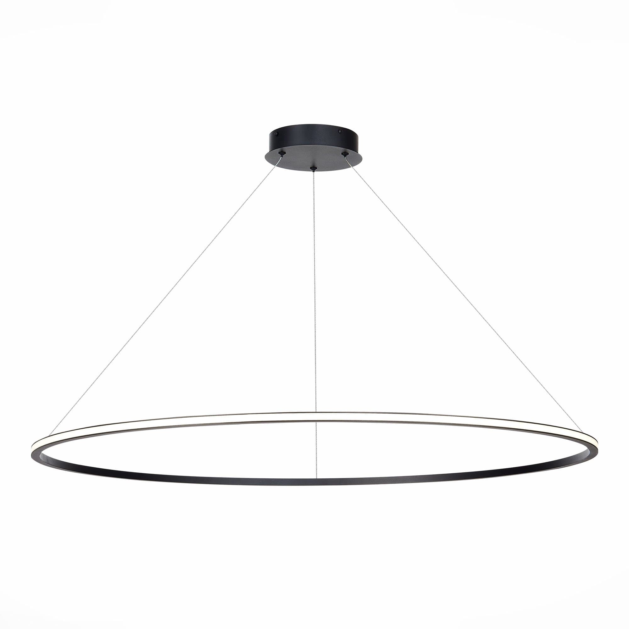 ST LUCE ST604.443.46 Светильник подвесной Черный/Белый LED 1*46W 4000K