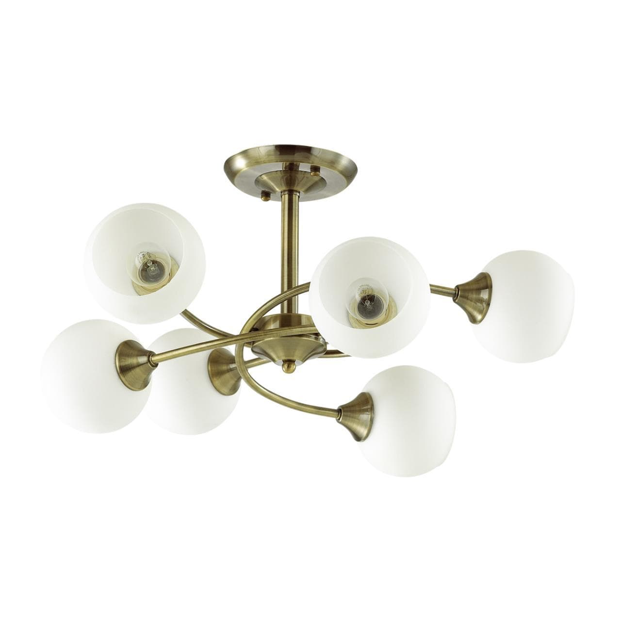 Lumion 4537/6С COMFI LN21 052 античная бронза Люстра потолочная E27 6*60W 220V DANIELLA 4537/6C — миниатюра 2