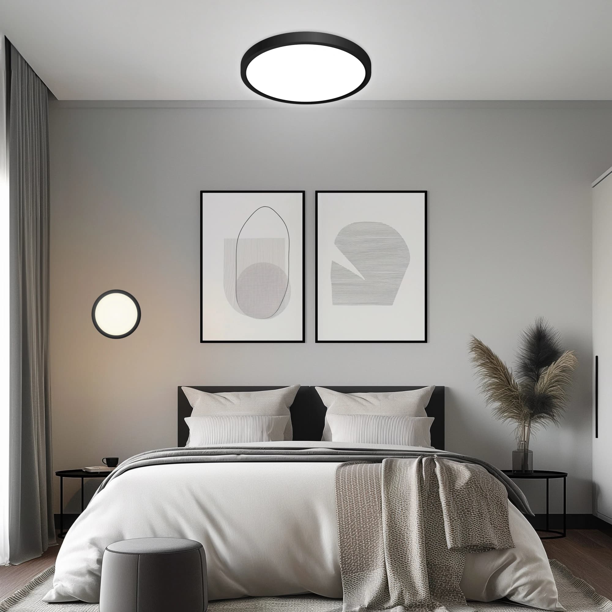 Citilux CL738321V Бейсик Черный Светильник накладной LED 32W*Мульти — миниатюра 7