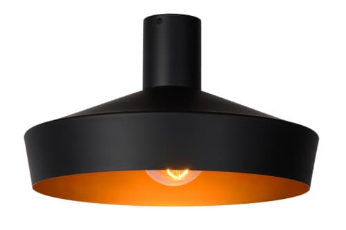 Lucide CARDIFF Светильник потолочный Ø 40 cm 1xE27 IP21 Black 30187/40/30