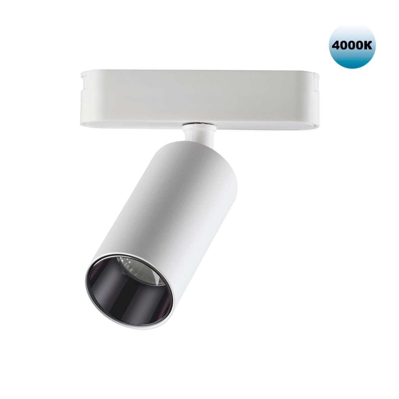 Novotech 359089 SHINO NT23 000 белый Трековый светильник для низков. шинопровода IP20 LED 4000K 12W 48V 1080Лм SMAL