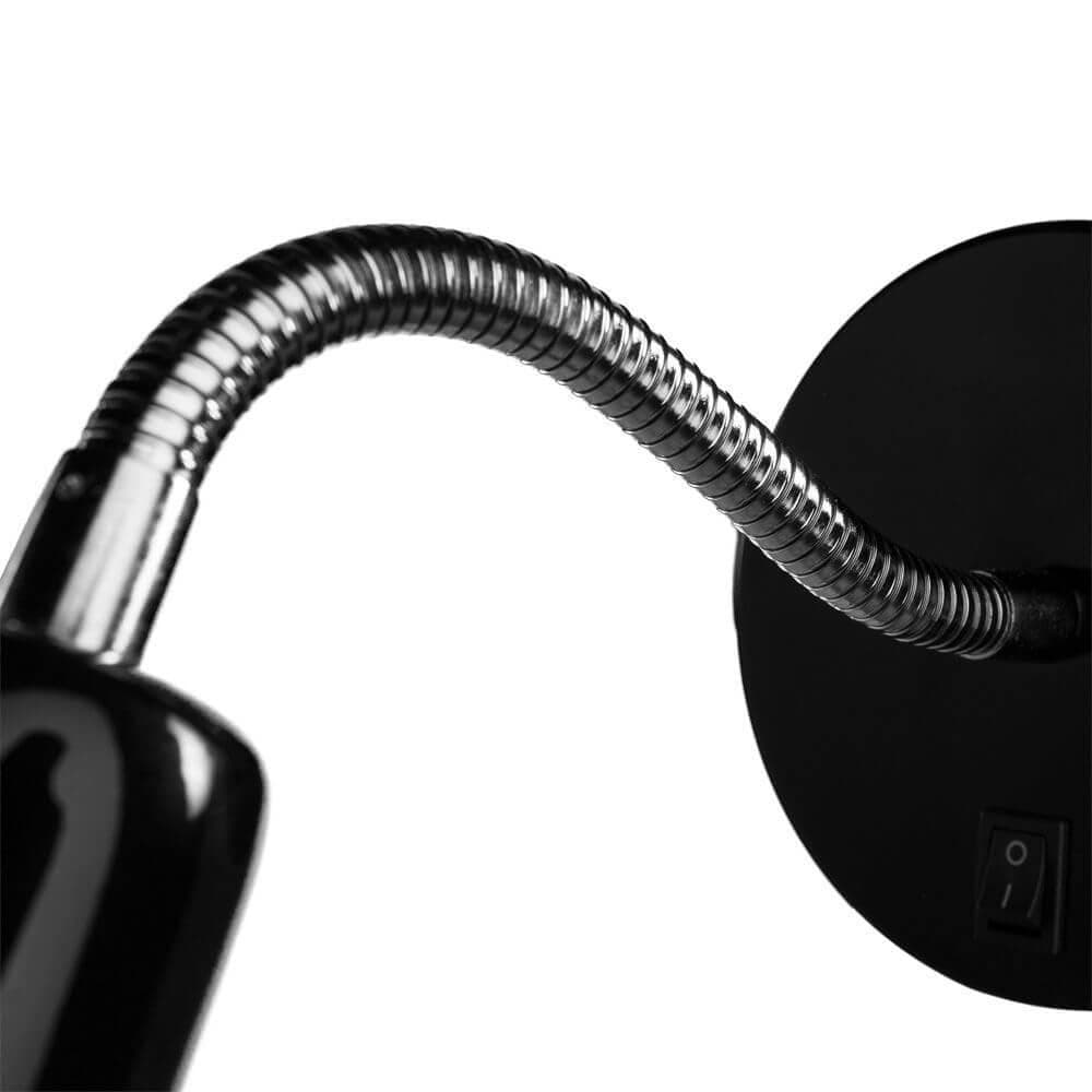 Arte Lamp Dorm Черный Бра 40W E14 A1408AP-1BK — миниатюра 5