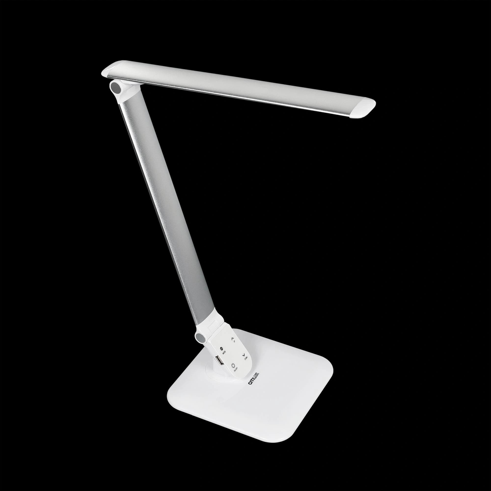 Citilux CL803021 Ньютон Бел-Серебр, с USB — миниатюра 3