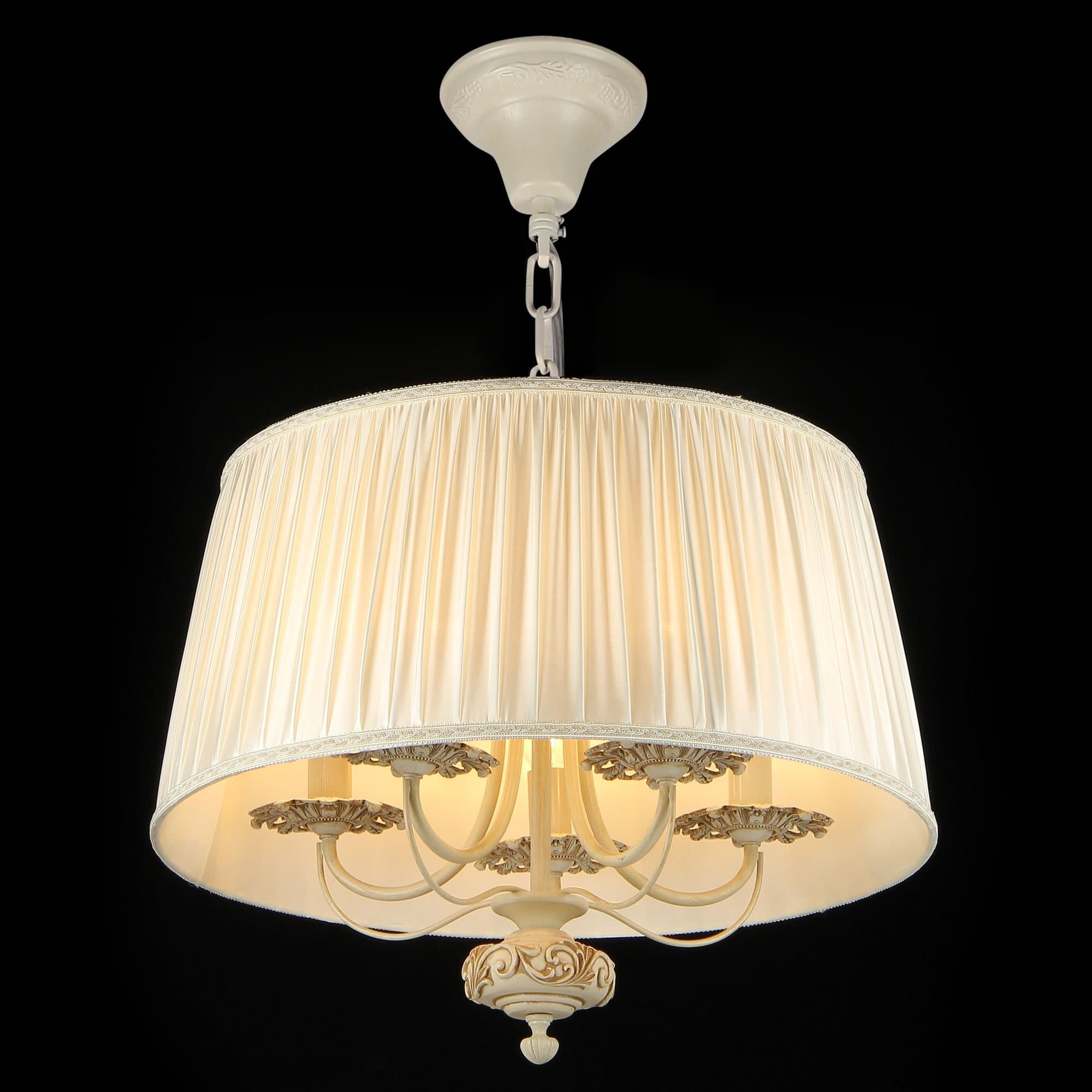 Maytoni Elegant Olivia Слоновая Кость Подвес 5xE14 40W ARM326-55-W — миниатюра 3