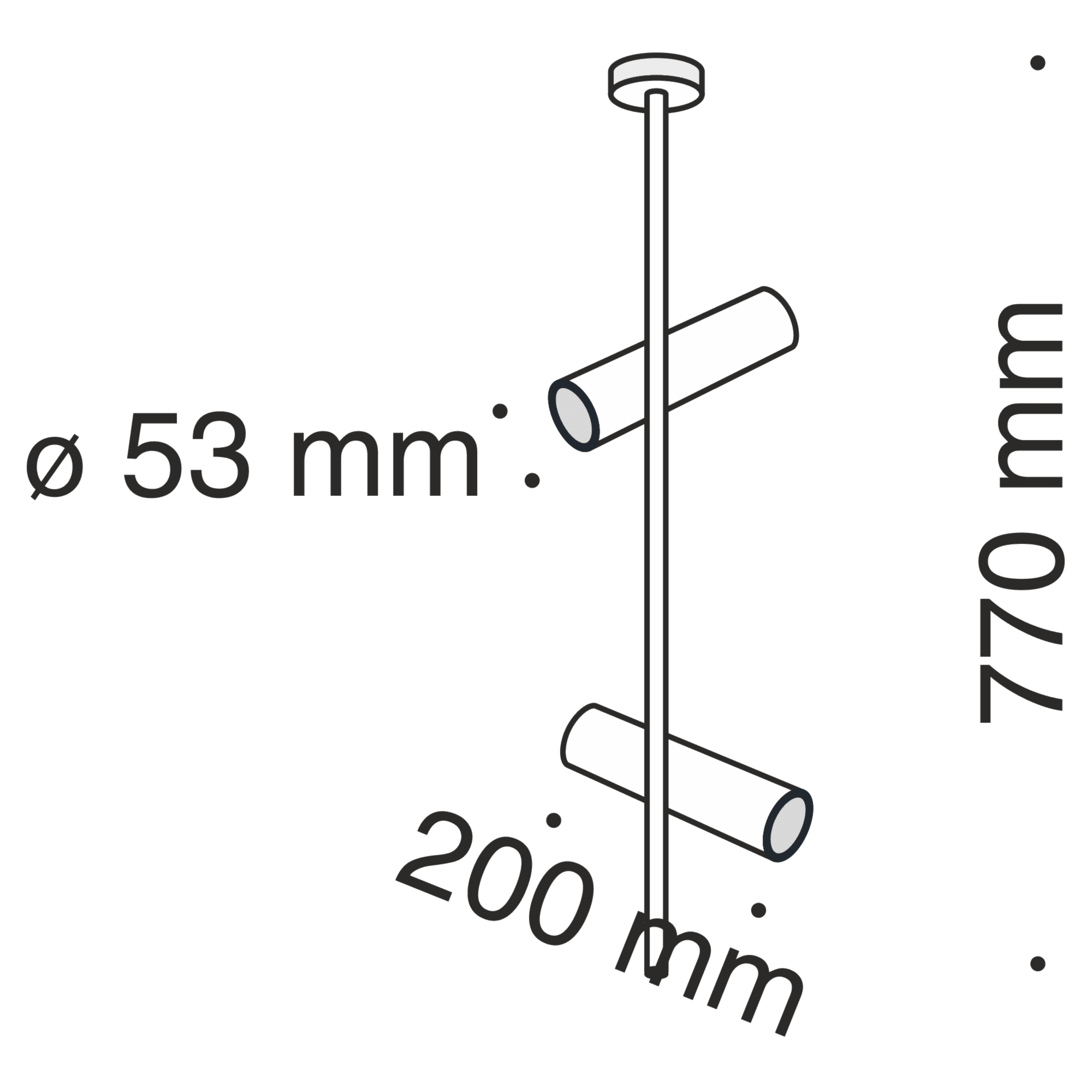 Maytoni Technical Elti Белый Потолочный светильник GU10 50W C021CL-02W — миниатюра 4