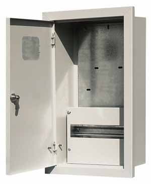 Dekraft Корпус металлический 550х330х160 3-фазн. 12 мод. IP31 ЩРУВ-3/12 — миниатюра 5