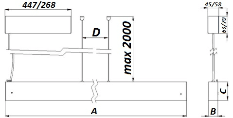 СТ PROFILE 60L P LED 1200 WH 5500K — миниатюра 2