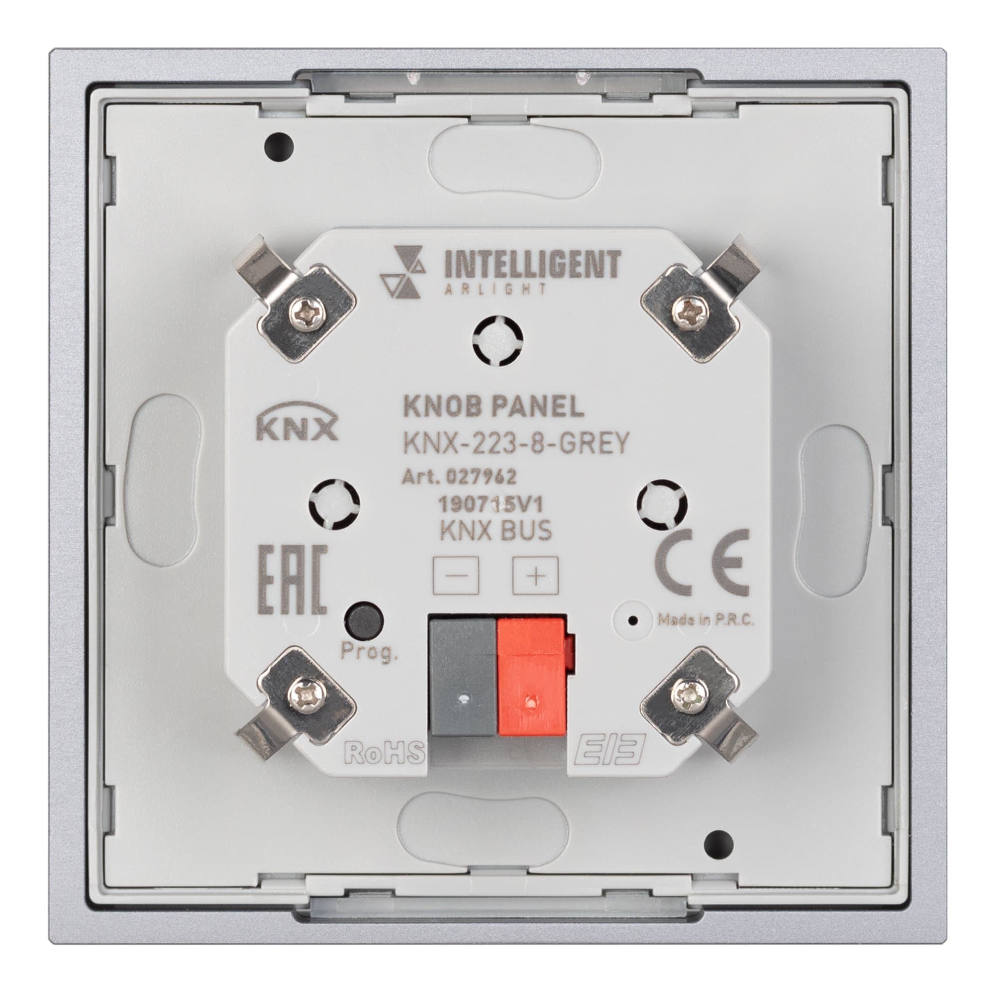 Arlight INTELLIGENT Панель KNX-223-8-GREY (BUS) (INTELLIGENT -) 027962 — миниатюра 3