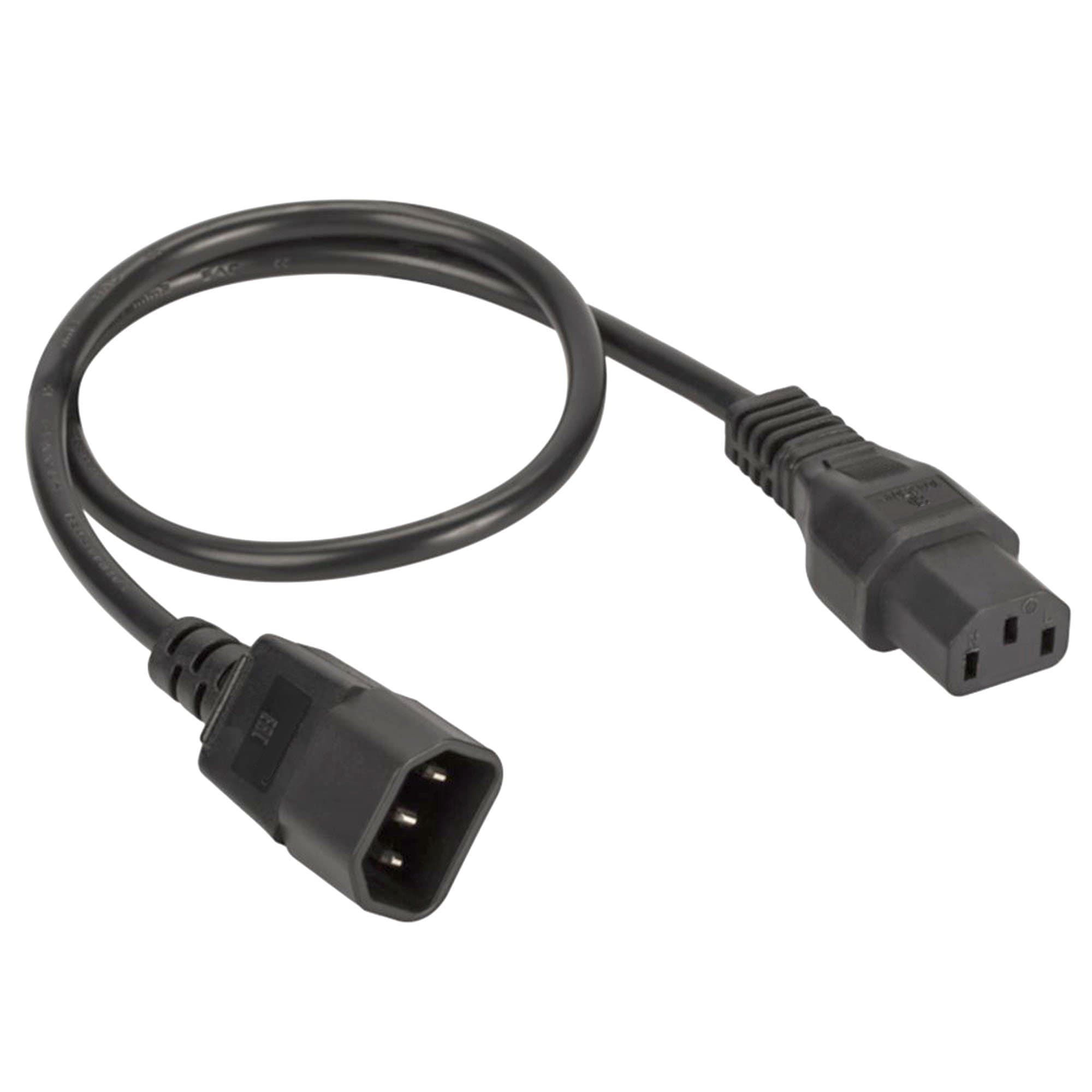 DKC Кабель питания ДКС, IEC320 C13 - IEC320 C14, 2 м, сечение 3 х 1,5 мм