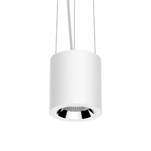 Varton Светодиодный светильник DL-02 Tube подвесной 125х135 мм 18 Вт 4000 K 35° RAL9010 белый матовый диммируемый по протоколу DALI V1-R0-00113-30D01-2001840
