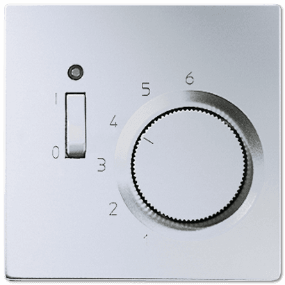 JUNG LS 990 Алюминий Термостат комнатный, 10(4)А, 24v, 50/60 Hz TRAL241