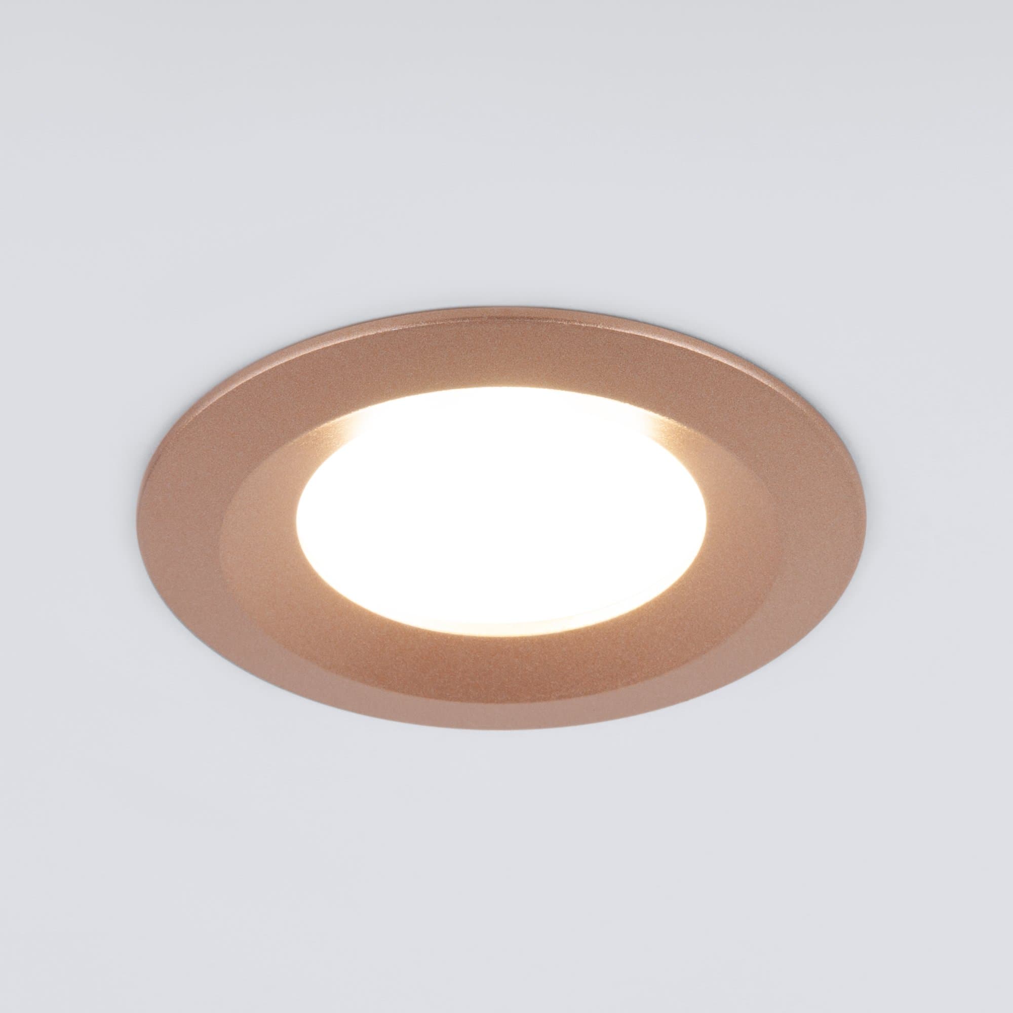 Elektrostandard 110 MR16/ светильник встраиваемый/ золотой a053333