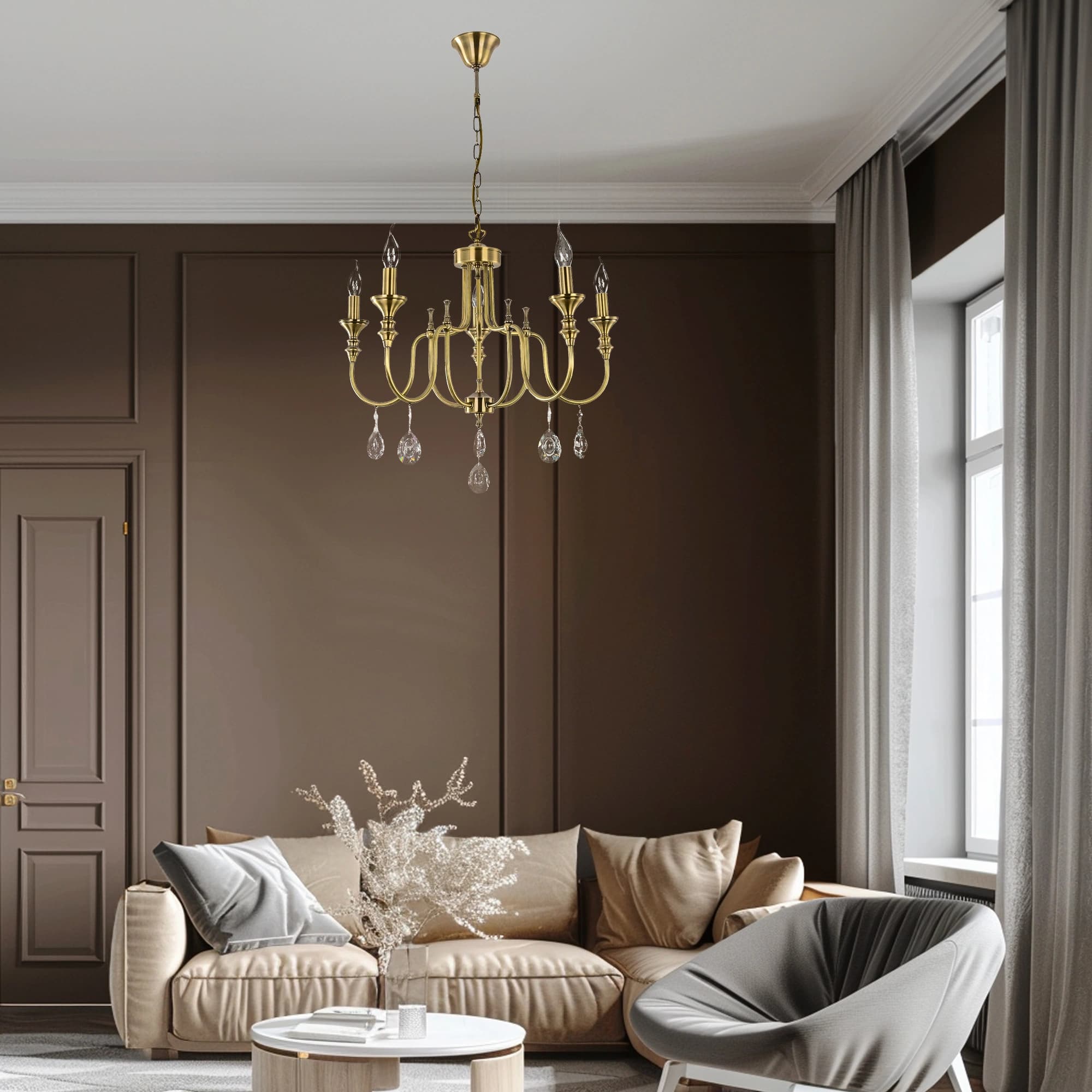 Citilux CL437153 Рига Бронза Светильник Люстра — миниатюра 10