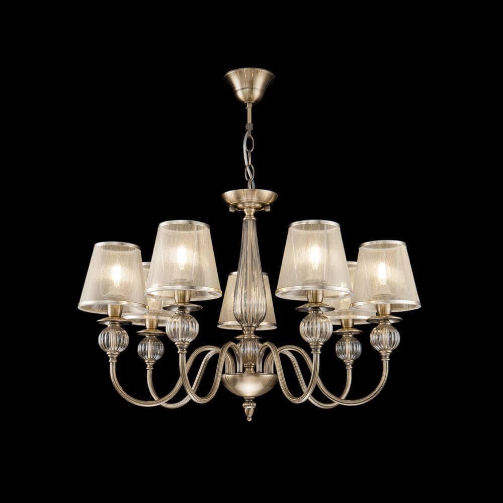 Freya Classic Inessa Бронза Антик Люстра E14 40W FR2685PL-07BZ — миниатюра 6