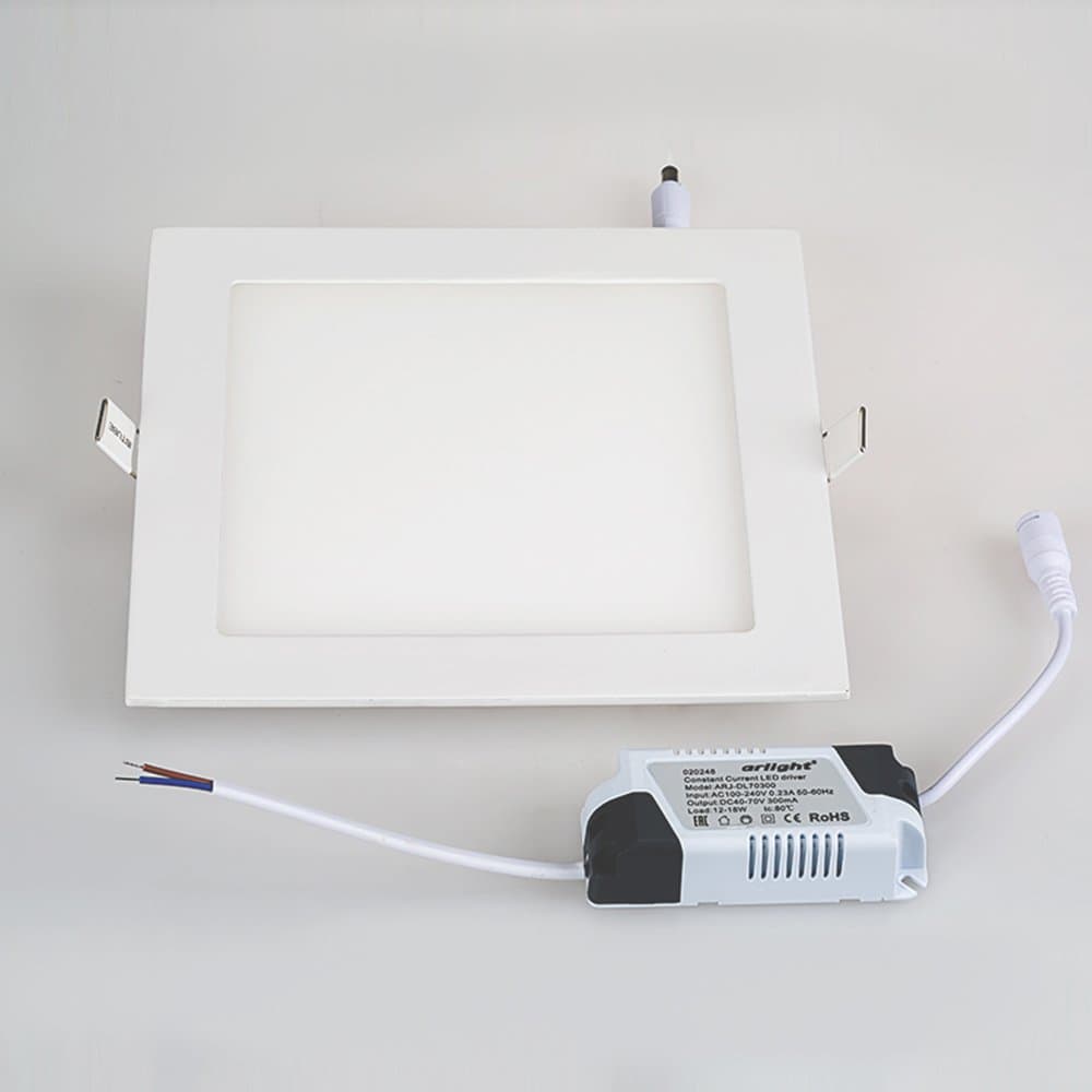 Arlight Светильник DL-192x192M-18W White (IP40 Металл, 3 года) 021917 — миниатюра 3