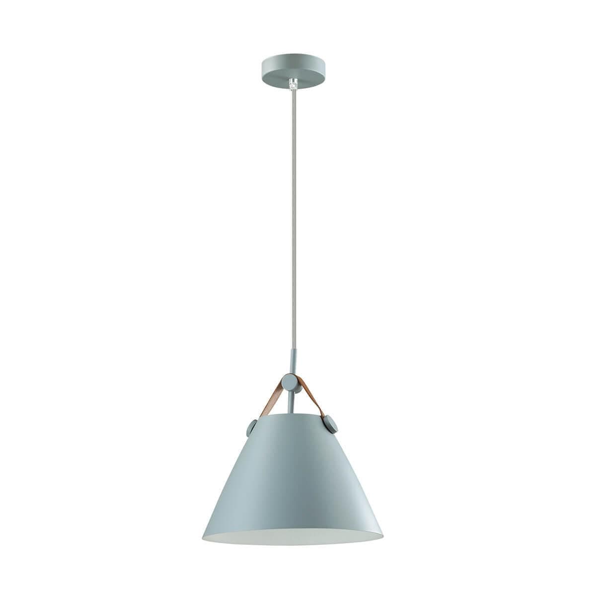 Lumion 3721/1 LN19 265 матовый серый Подвес E27 60W 220V DARREN — миниатюра 2