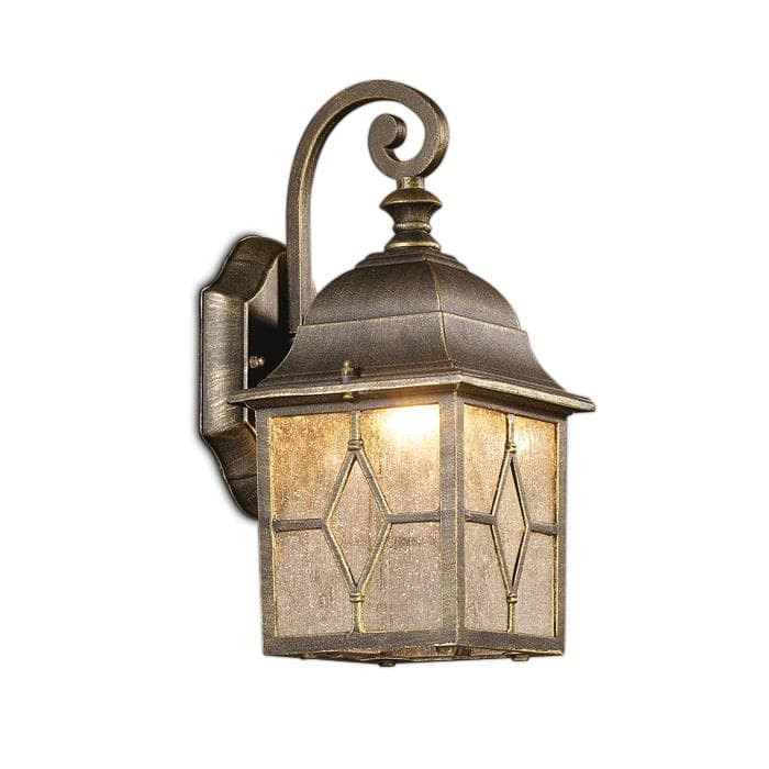 Odeon Light 2309/1W ODL12 854 бронза Уличный настен светильник  E27 60W 220V LARTUA