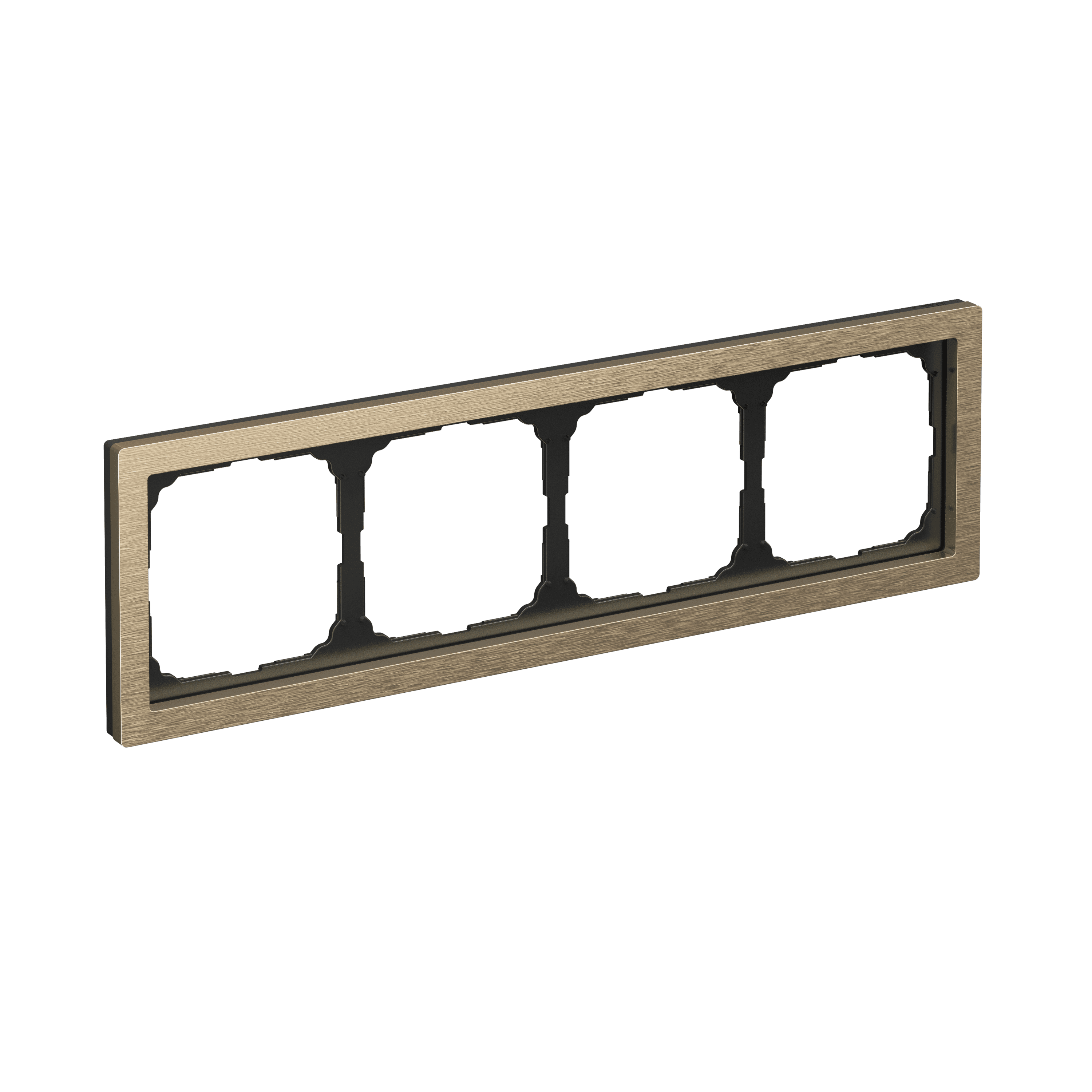 Systeme Electric ArtGallery Pure Металл Латунь Рамка 4-ая — миниатюра 6