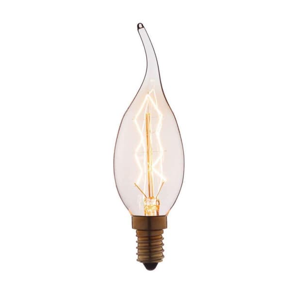 LOFT IT 3560-TW Ретро лампа Эдисона (Свеча на ветру) E14 60W 220V 3560-TW, шт
