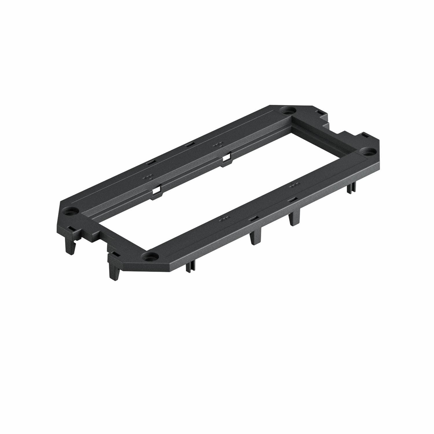 OBO Bettermann Накладка монтажной коробки UT3 для 3xModul45 165x76 мм (полиамид, черный) 7408753