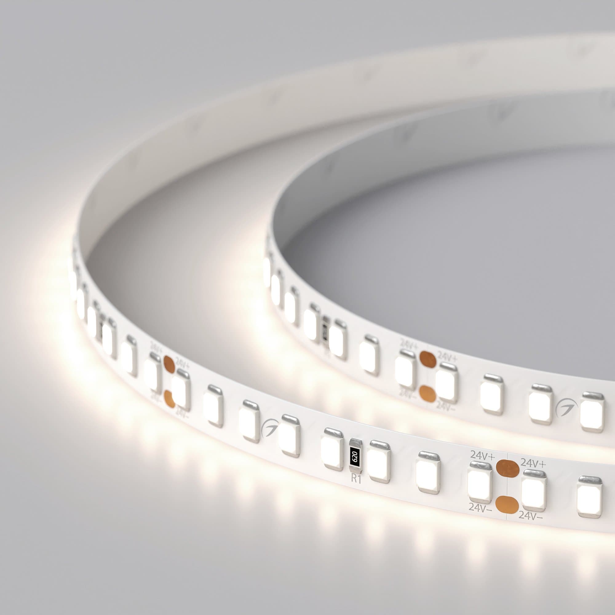 Arlight Светодиодная лента RT 2-5000-50m 24V Day5000 2x (2835, 160 LED/m, LUX) (12 Вт/м, IP20) 026701 — миниатюра 2