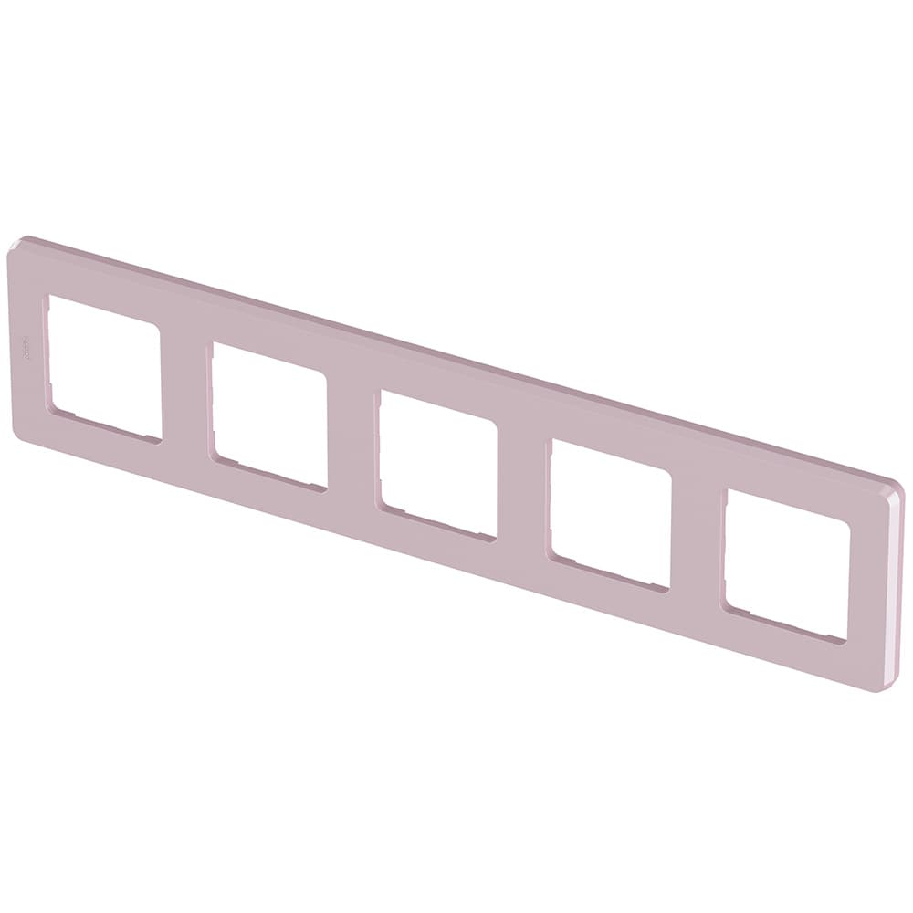 Legrand INSPIRIA Розовый Рамка - 5 постов 673974 — миниатюра 3
