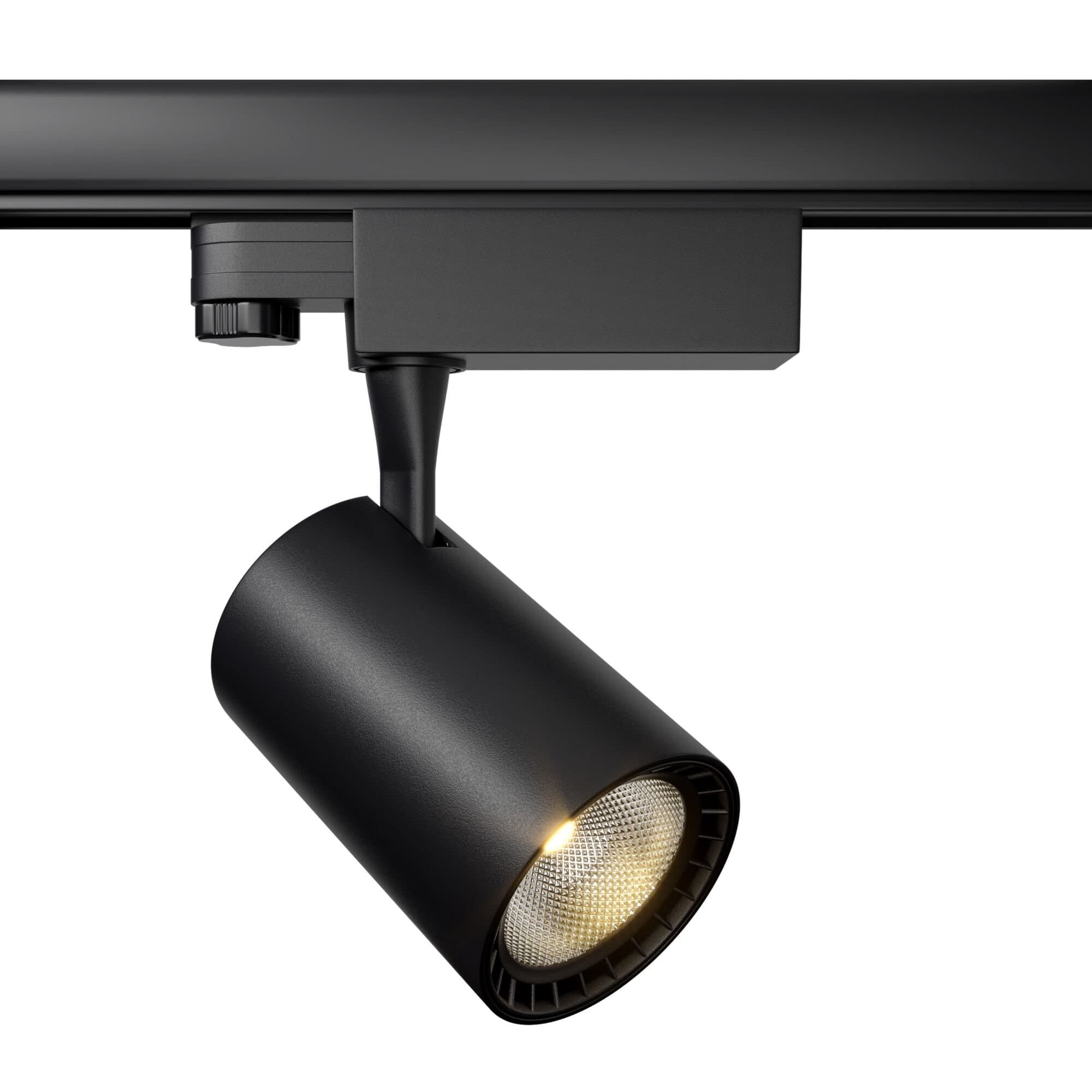 Maytoni 3 phase track system Черный Светильник трековый TR029-3-10W4K-B — миниатюра 2