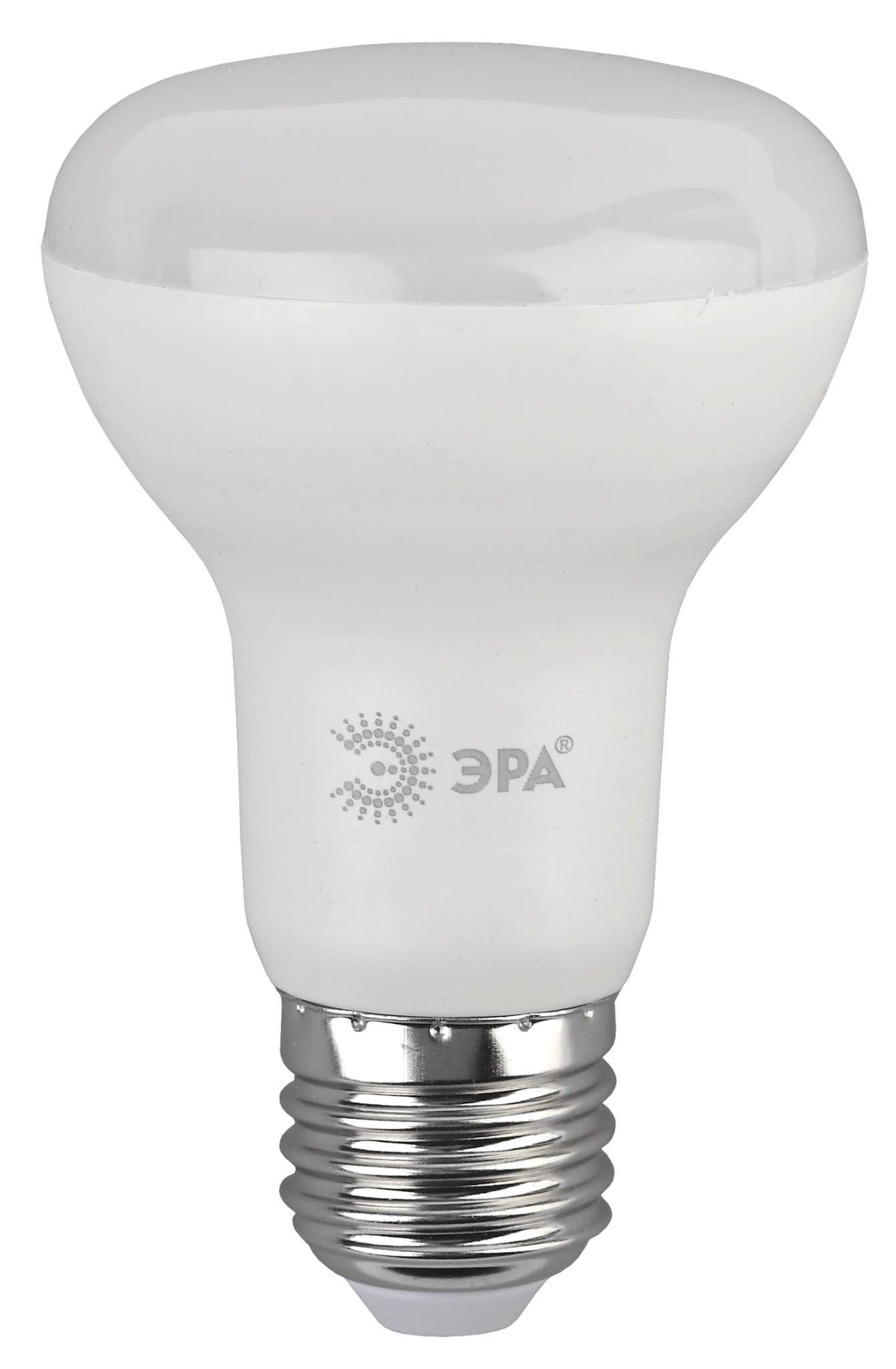 ЭРА Лампочка светодиодная RED LINE LED R63-8W-840-E27 R E27 8Вт рефлектор нейтральный белый свет