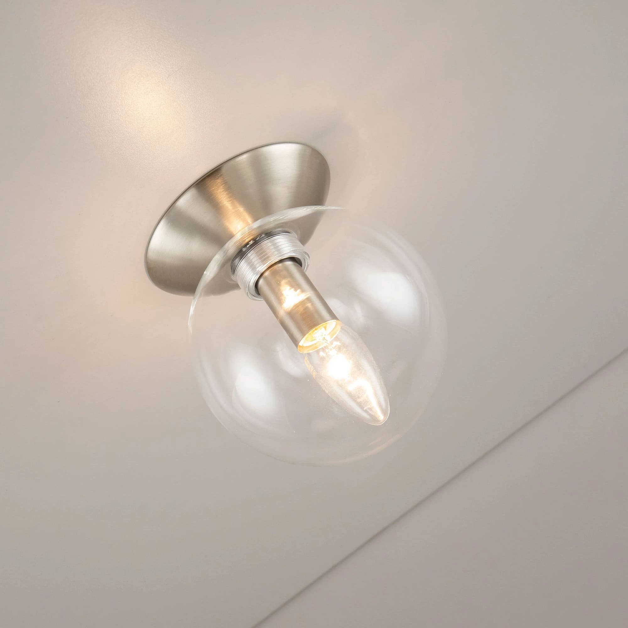 CITILUX CL102511 Томми Хром Матовый Светильник Настенно-Потолочный — миниатюра 5