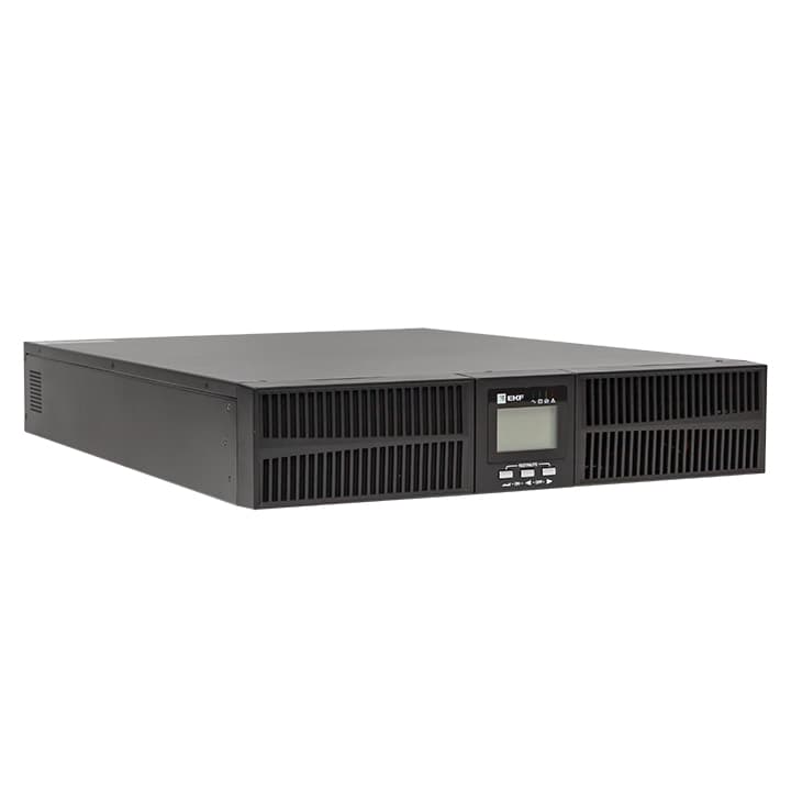 EKF Источник Бесперебойного Питания двойного преобразования E-Power SW900G4 10000 ВА для монтажа в стойку ,3/1 ,380/230В, c АКБ 16 х 12В_9Ач