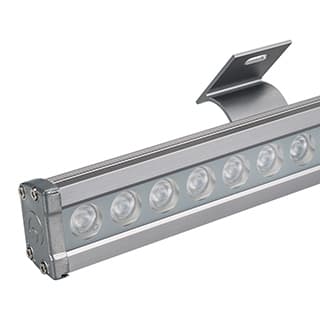 Arlight Светодиодный прожектор AR-LINE-1000M-24W-24V RGB (Grey, 30 deg, DMX512) (Закрытый) 023624