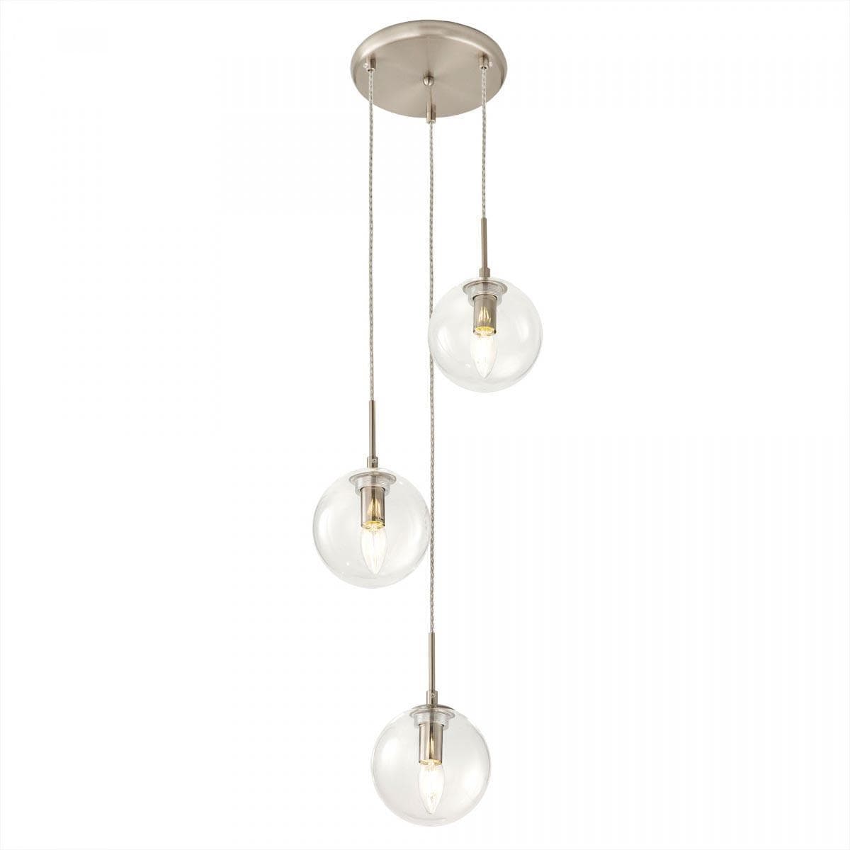 Citilux CL102031 Томми Хром Мат. Светильник подвесной