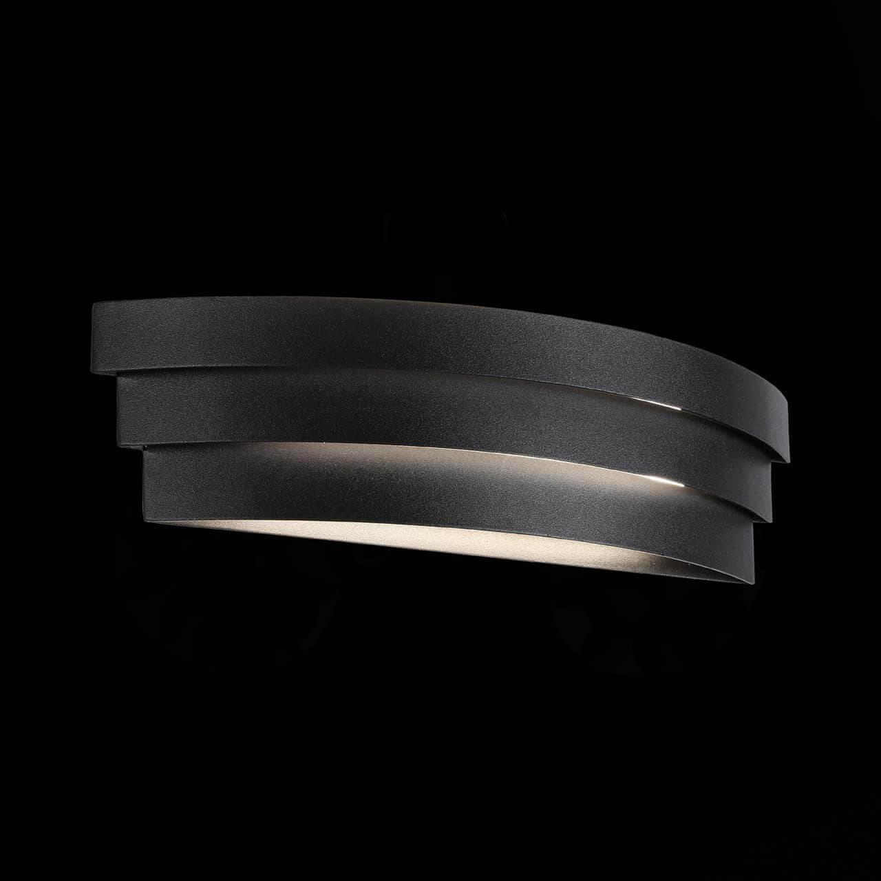 ST Luce SL1588.411.01 Светильник настенный Черный/Белый LED 1*12W — миниатюра 4