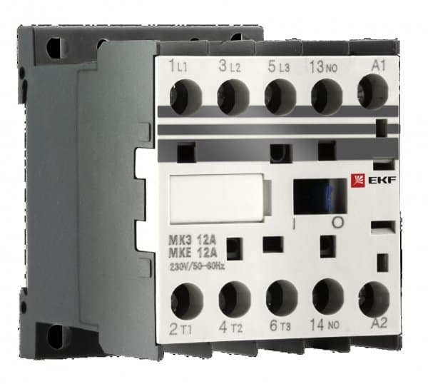 EKF PROxima Миниконтактор МКЭ 6А 230В 1NO — миниатюра 1