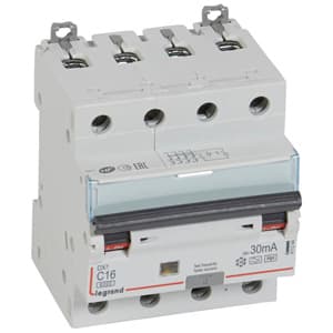 Legrand DX3 Автоматический выключатель дифференциального тока 4P 16А (С) 30MA-Hpi 411244 — миниатюра 2