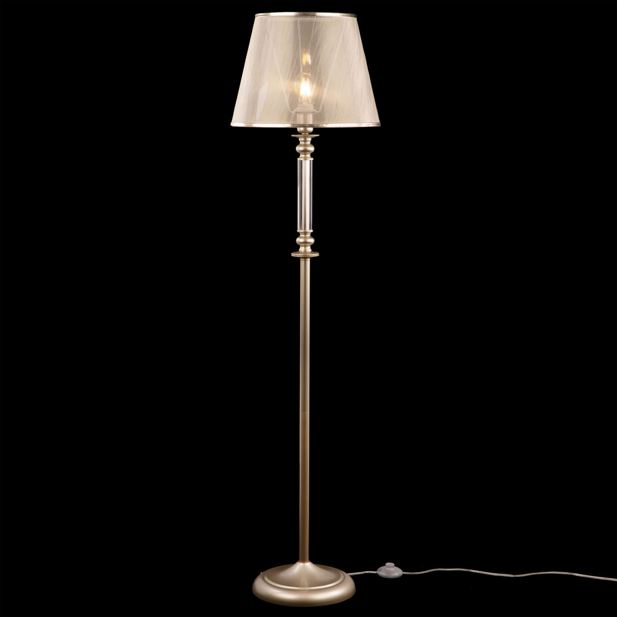 Freya Classic Ksenia Матовое Золото Торшер E27 40W FR2539FL-01G — миниатюра 3