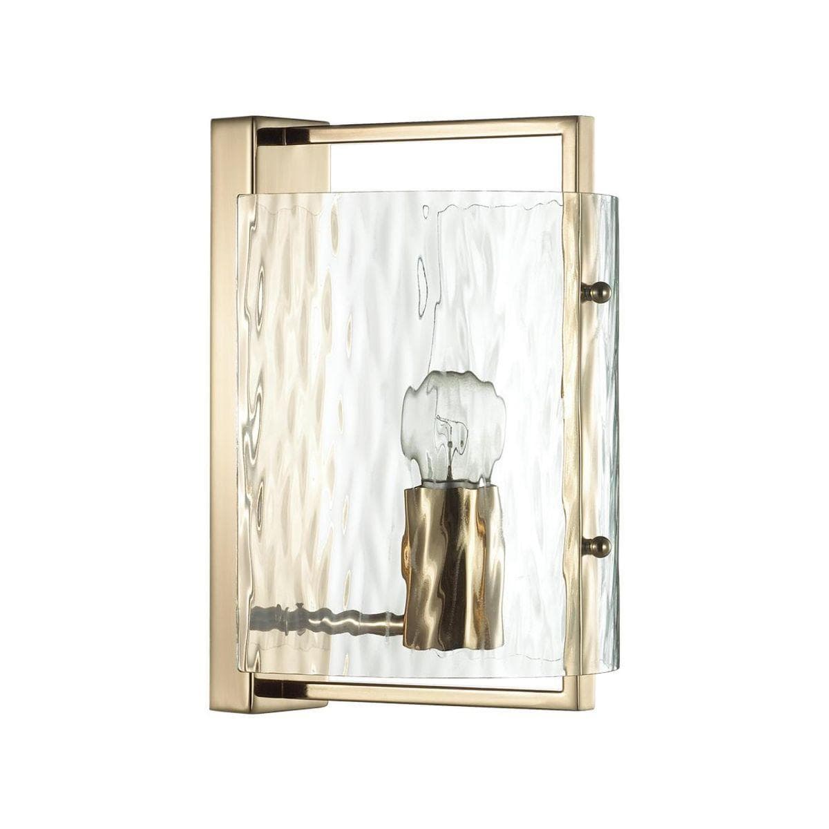 Odeon Light 4878/1W MODERN ODL_EX22 63 золотой/прозрачный/стекло Бра E14 1*40W ELEGANTE — миниатюра 1