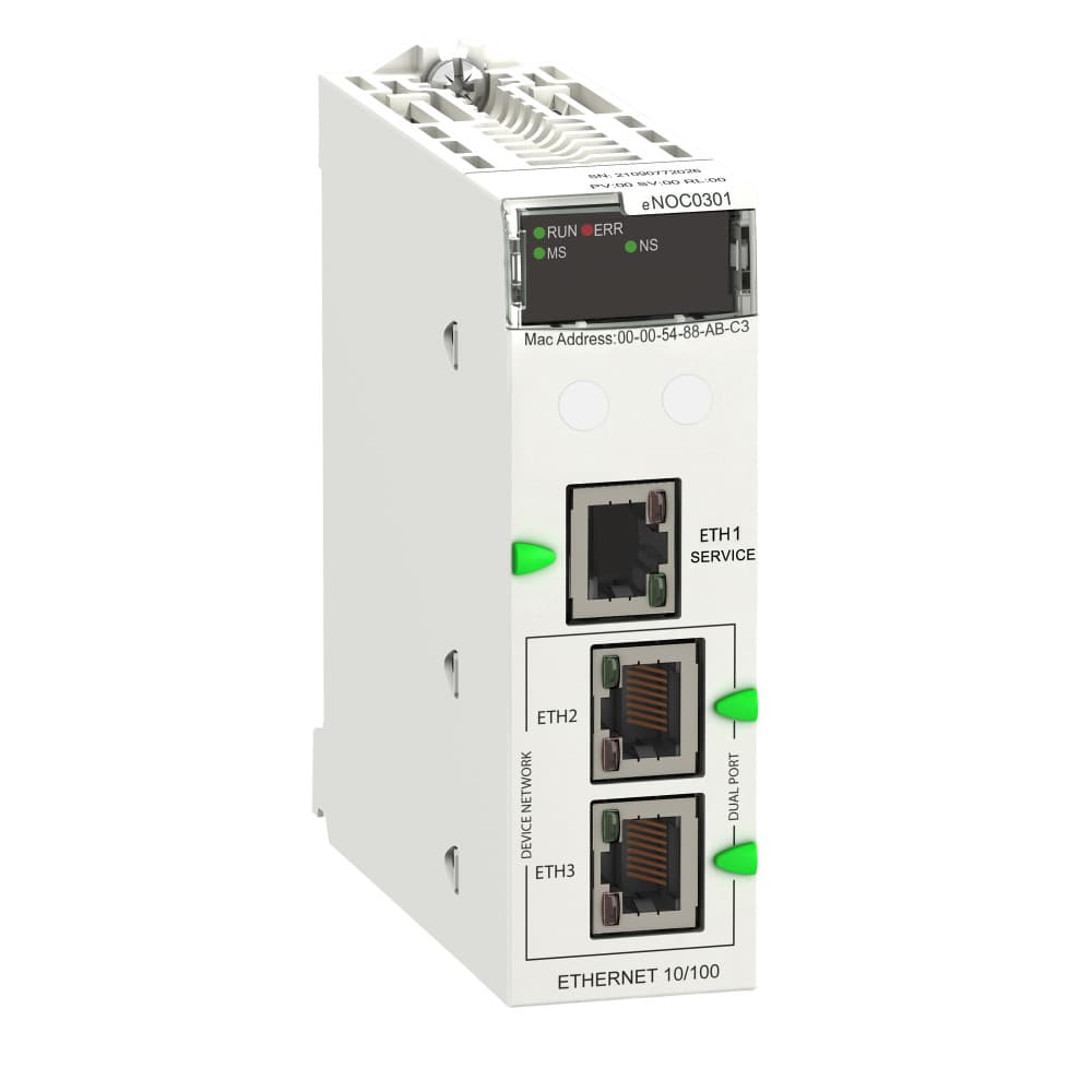 SE Modicon Модуль коммуникационный Ethernet (3 порта) BMENOC0301